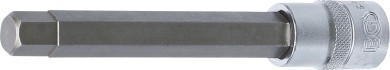 Dopsleutelbit | lengte 140 mm | 12,5 mm (1/2") | binnenzeskant 13 mm 
