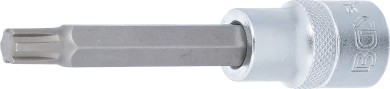 Bit-Einsatz | Länge 100 mm | Antrieb Innenvierkant 12,5 mm (1/2") | Keil-Profil (für RIBE) M9 