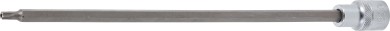 Douille à embouts | longueur 300 mm | 12,5 mm (1/2") | profil T (pour Torx) avec perçage T30 