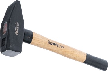 Smedehammer | Hickory-skaft | DIN 1041 | 2000 g 