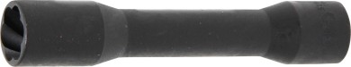 Bussola esagonale / cacciavite con profilo elicoidale, profondi | 12,5 mm (1/2") | 19 mm 