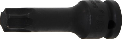 Kraft-Bit-Einsatz | Länge 75 mm | Antrieb Innenvierkant 12,5 mm (1/2") | T-Profil (für Torx) T70 