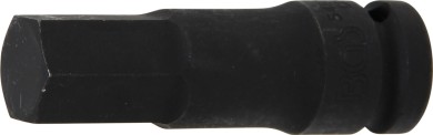 Kracht dopsleutelbit | lengte 75 mm | 12,5 mm (1/2") | binnenzeskant 19 mm 