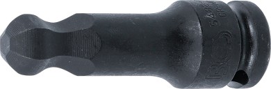 Levegős dugókulcs | Hossz 75 mm | 12,5 mm (1/2") | Belső hatszögletű gömbfejes 15 mm 