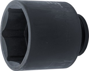 Kraft-Steckschlüssel-Einsatz Sechskant, tief | Antrieb Innenvierkant 25 mm (1") | SW 110 mm 