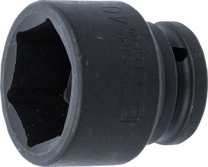 Kraft-Steckschlüssel-Einsatz Sechskant | Antrieb Innenvierkant 20 mm (3/4") | SW 40 mm 