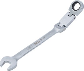 Zaporni viljuškasti ključ sa dvostrukim zglobom | podesiv | 17 mm 