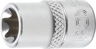 Steckschlüssel-Einsatz E-Profil | Antrieb Innenvierkant 6,3 mm (1/4") | SW E11 
