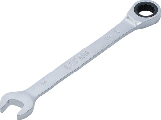 Skralderingsgaffelnøgle | 14 mm 