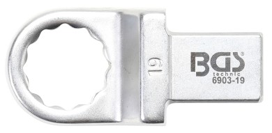 Push Fit Ring Spanner | 19 mm | Square Size 14 x 18 mm 
