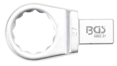 Llave de anillo insertable | 27 mm | Sujeción 14 x 18 mm 