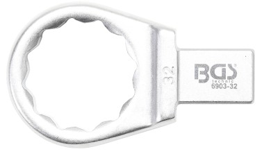 Llave de anillo insertable | 32 mm | Sujeción 14 x 18 mm 
