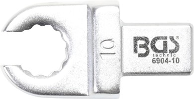 Einsteck-Ringschlüssel | offen | 10 mm | Aufnahme 9 x 12 mm 