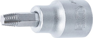 Schroefuitdraaier-dopsleutelbit | 10 mm (3/8") | voor defect T-profiel (voor Torx) T30 