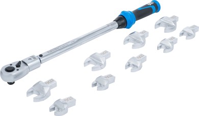 Conjunto de chaves dinamométricas | para ferramentas de encaixe de 14 x 18 mm | 40 - 210 Nm | 11 peças 