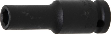 Silová nástrčná hlavice, šestihranná, prodloužená | 12,5 mm (1/2") | 10 mm 