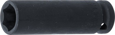 Kraft-Steckschlüssel-Einsatz Sechskant, tief | Antrieb Innenvierkant 12,5 mm (1/2") | SW 16 mm 