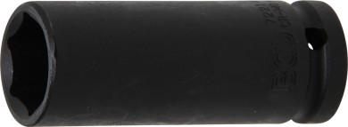 Silová nástrčná hlavice, šestihranná, prodloužená | 12,5 mm (1/2") | 21 mm 