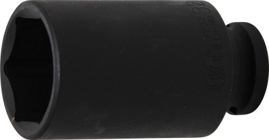 Silová nástrčná hlavice, šestihranná, prodloužená | 12,5 mm (1/2") | 32 mm 