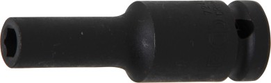 Silová nástrčná hlavice, šestihranná, prodloužená | 12,5 mm (1/2") | 8 mm 