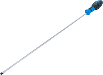 Schraubendreher, lang | Schlitz 6 mm | Klingenlänge 450 mm 