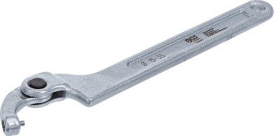 Chiave a settore snodata con perno | 15 - 35 mm 