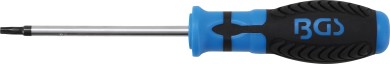 Schraubendreher | T-Profil (für Torx) mit Bohrung T25 | Klingenlänge 100 mm 