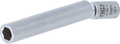 Cardan dopsleutelbit voor ontstekings- en voorverwarmingsbougies | 6,3 mm (1/4") | 8 mm 