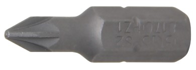 Bit | Antrieb Außensechskant 6,3 mm (1/4") | Kreuzschlitz PZ1 