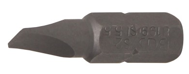 Bit | Länge 25 mm | Antrieb Außensechskant 6,3 mm (1/4") | Schlitz 5,5 mm 