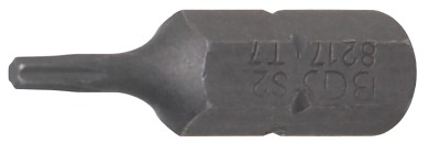 Bit | Länge 25 mm | Antrieb Außensechskant 6,3 mm (1/4") | T-Profil (für Torx) T7 