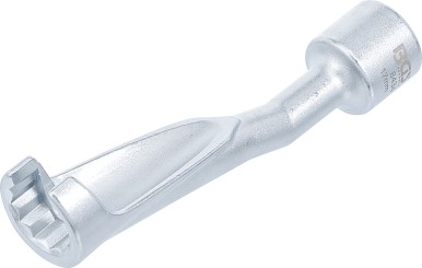 Llave especial para tubos de inyección | para BMW, Opel 2.5TD, Mercedes-Benz | entrada 12,5 mm (1/2") | 17 mm 