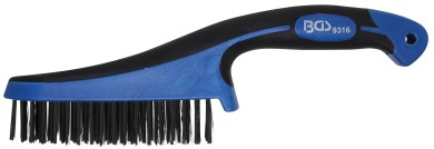 Steel Wire Brush with Plastic Handle | 282 mm 