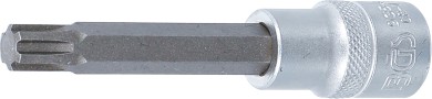 Bit Socket | length 100 mm | 12.5 mm (1/2") Drive | Spline (for Ribe) M10.3 