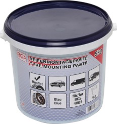 Reifenmontagepaste für Run-Flat-Reifen | blau | 5 kg 