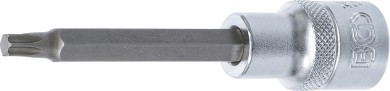 Chiave a bussola | lunghezza 100 mm | 12,5 mm (1/2") | profilo a T (per Torx) T35 
