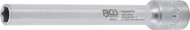 Dopsleutel zeskant, extra diep | aandrijf-binnenvierkant 10 mm (3/8") | 8 mm 
