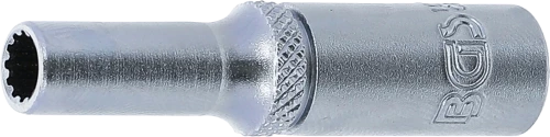 Dugókulcs - Gear Lock, mély | 6,3 mm (1/4") | 5 mm