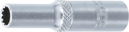 Dugókulcs - Gear Lock, mély | 6,3 mm (1/4") | 6 mm