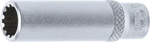 Dugókulcs - Gear Lock, mély | 6,3 mm (1/4") | 9 mm