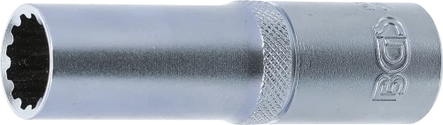 Dugókulcs - Gear Lock, mély | 12,5 mm (1/2") | 14 mm