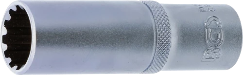 Dugókulcs - Gear Lock, mély | 12,5 mm (1/2") | 17 mm