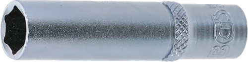 Dugókulcs, hatszögletű, mély | 6,3 mm (1/4") | 8 mm