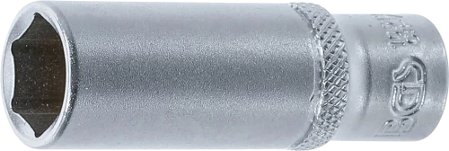 Dugókulcs, hatszögletű, mély | 6,3 mm (1/4") | 12 mm