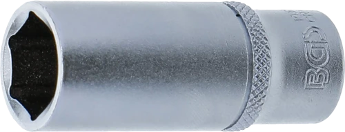Dugókulcs, hatszögletű, mély | 6,3 mm (1/4") | 14 mm