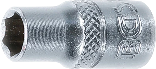 Dugókulcs, hatszögletű | 6,3 mm (1/4") | 1/4"