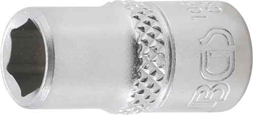 Dugókulcs, hatszögletű | 6,3 mm (1/4") | 9/32"