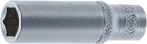 Dugókulcs, hatszögletű, mély | 6,3 mm (1/4") | 3/8"