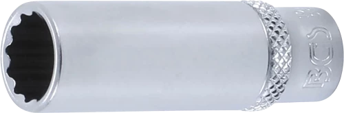 Dugókulcs, tizenkétszögletű, mély | 6,3 mm (1/4") | 11 mm