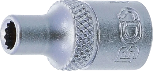 Dugókulcs, tizenkétszögletű | 6,3 mm (1/4") | 4 mm